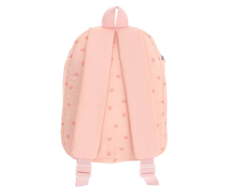 Rucksack für Kind und Puppe rosa