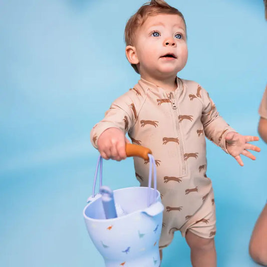 UV-Badeanzug Jungen - Beige -