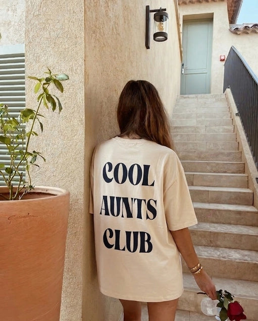 Oversize T-Shirt "COOL AUNTS CLUB"
