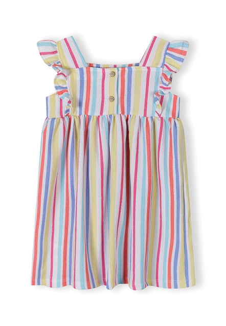 Mädchen Ärmelloses Kleid - gestreift