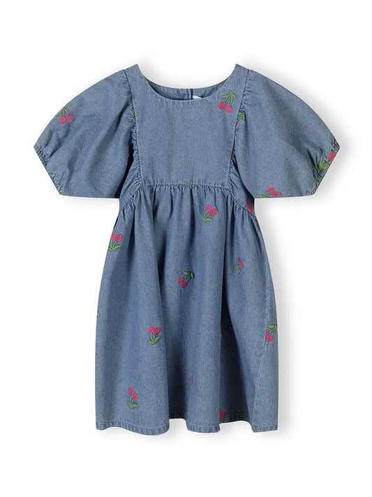 Mädchen Denim Kleid