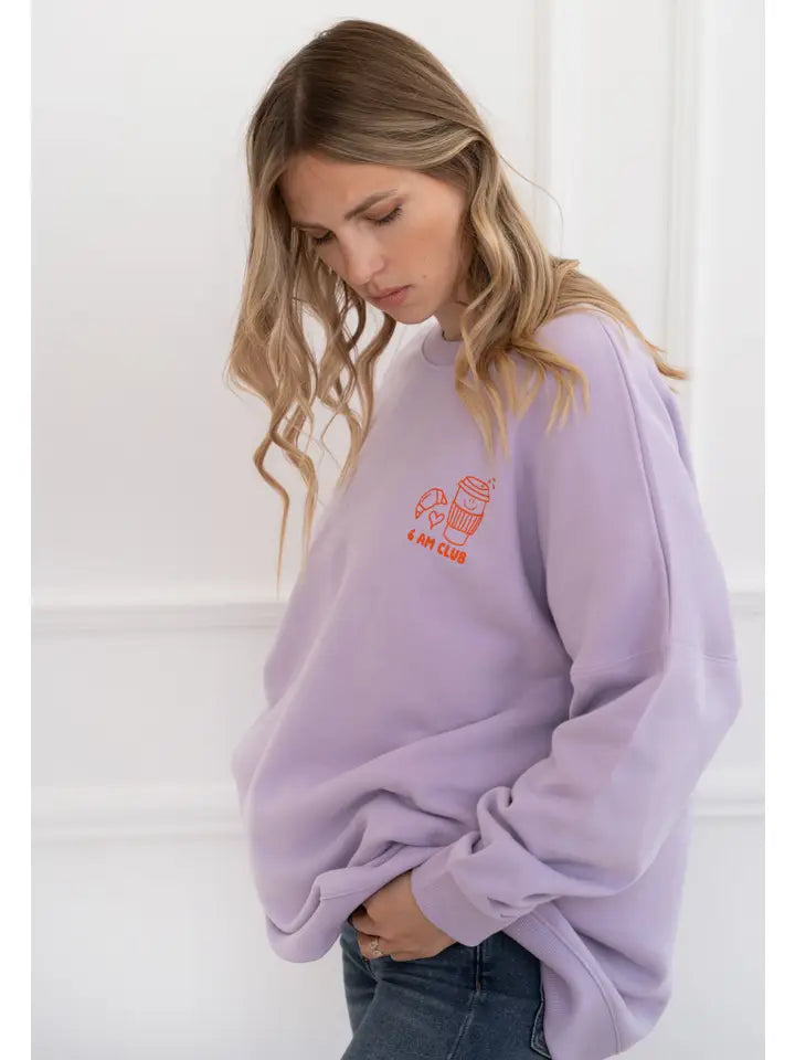 Sweatshirt flieder Mum