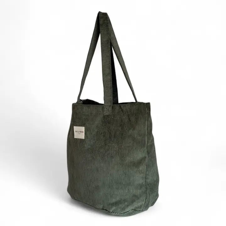 Shopper Tasche Cord-Stoff