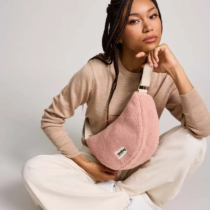 Andrea Teddy Gürteltasche rosa