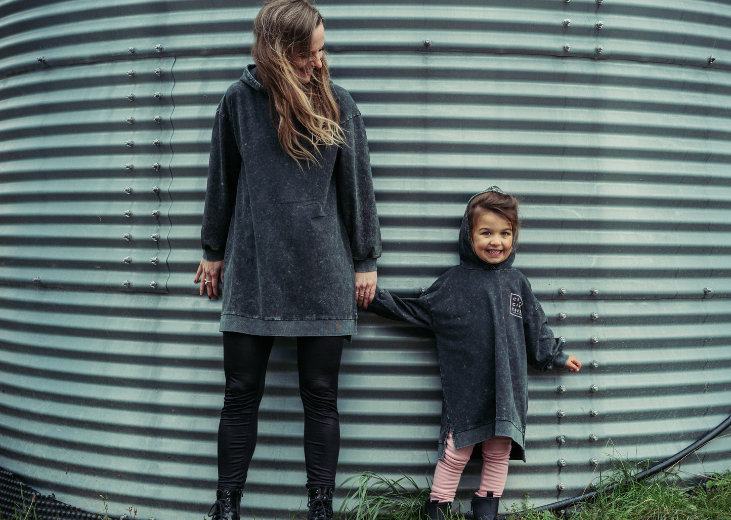 Mum Hoodie Kleid DZORA