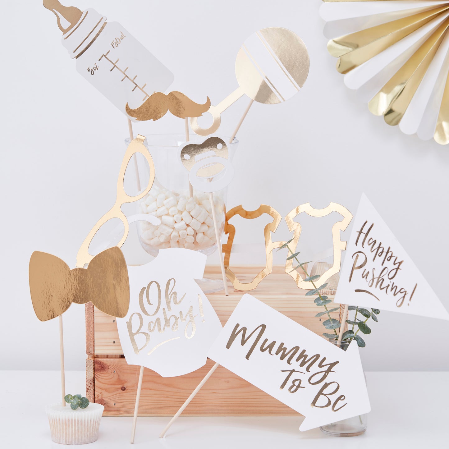 Baby Shower Photo Booth Props