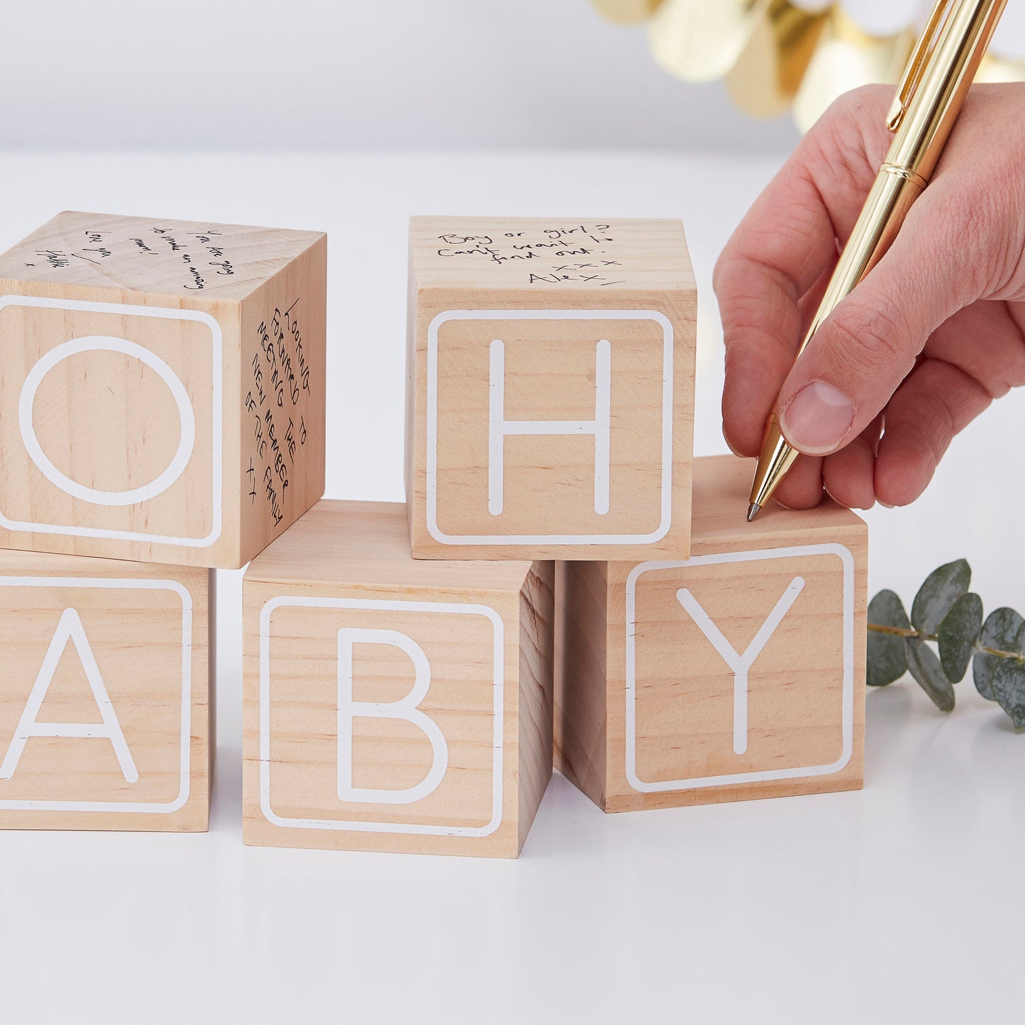 Guest Book - Baby Blocks