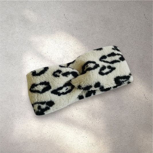 Mini Teddy Leoparden-Stirnband