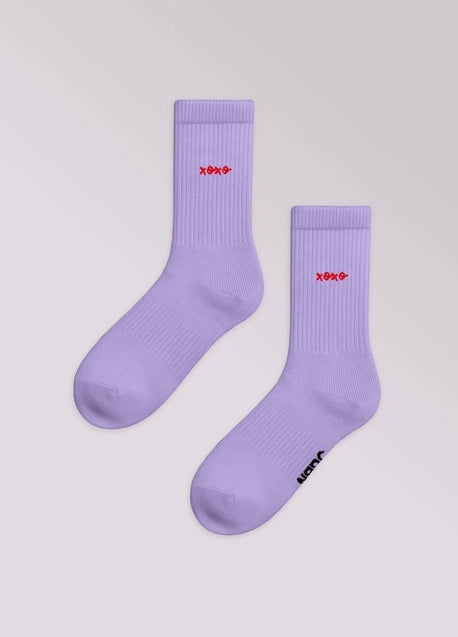 XOXO Socken lila