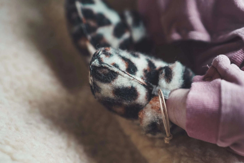 Merinowolle Boots Baby leo