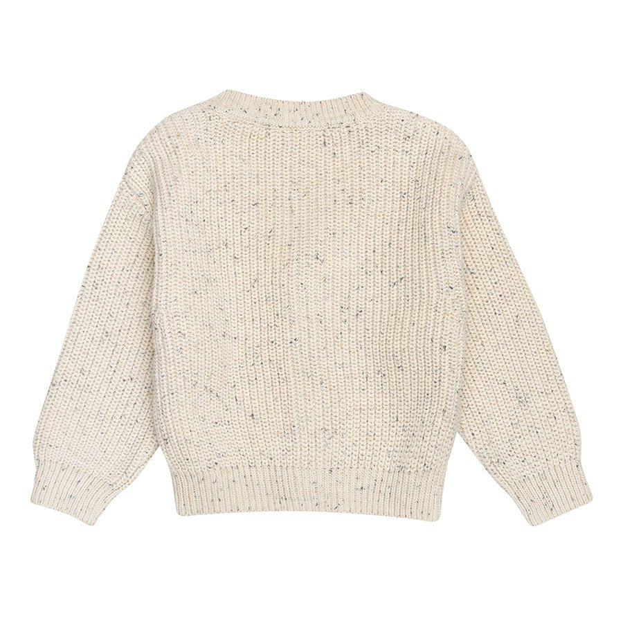Strickjacke beige