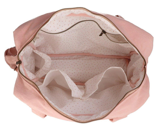 Wickeltasche braun