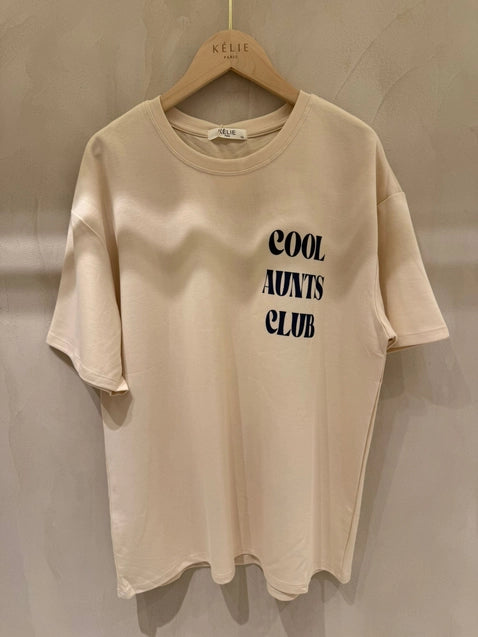 Oversize T-Shirt "COOL AUNTS CLUB"