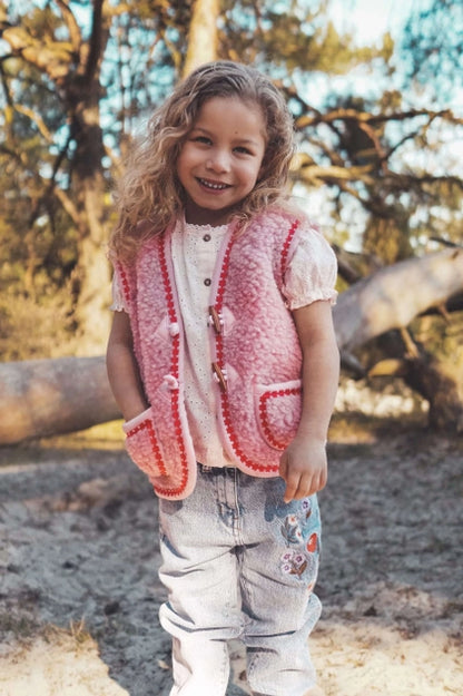 Wollweste Pink Kids