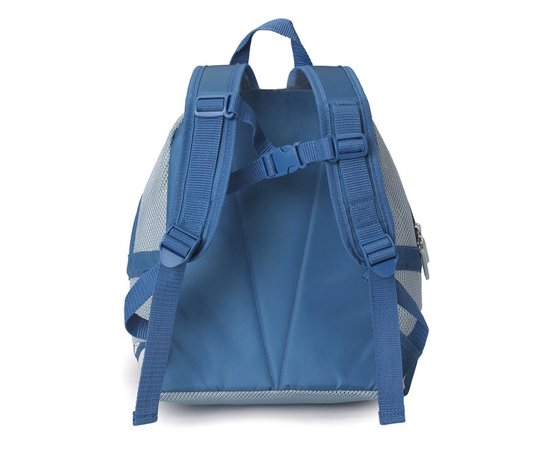 Sandabweisender Kinderrucksack blau
