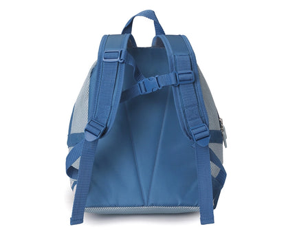 Sandabweisender Kinderrucksack blau