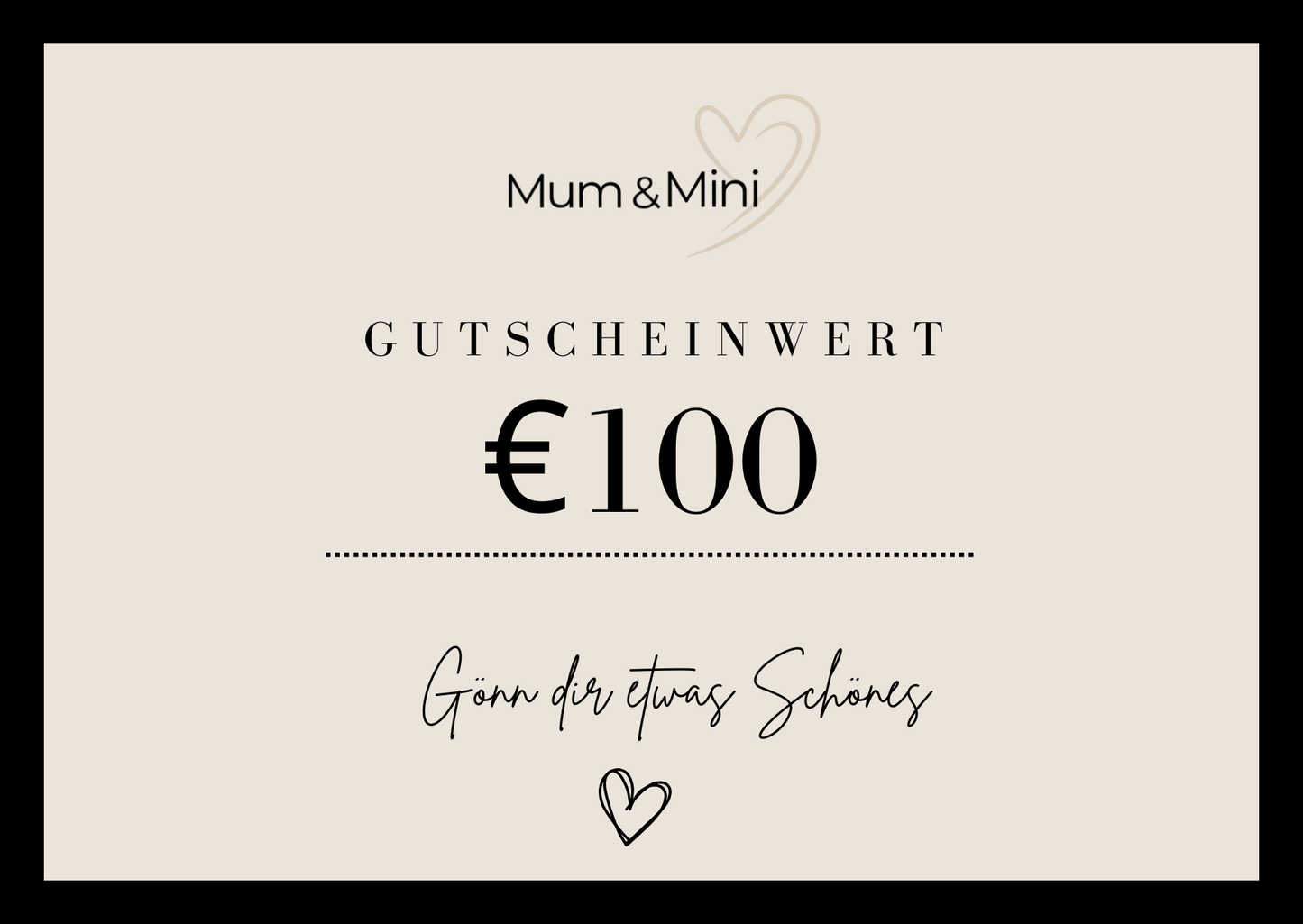 Mum & Mini Gutschein