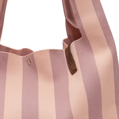 Stofftasche rosa/lila