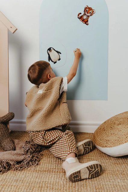 Magnettafel für Kinder - Hellblau