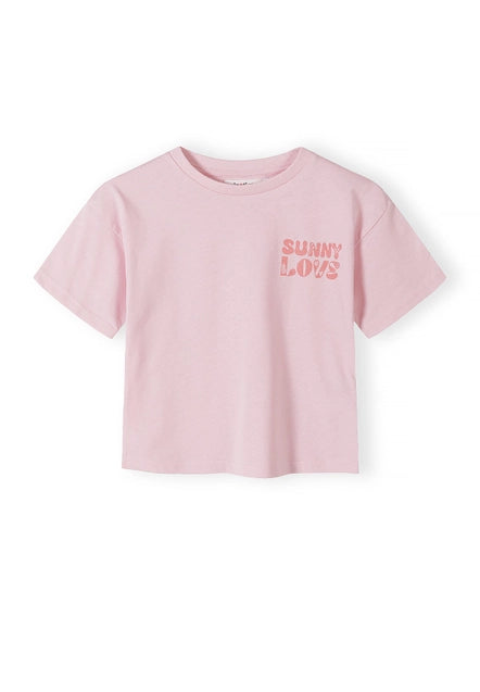 T-Shirts 5er-Pack, Pastell, bedruckt & gestreift