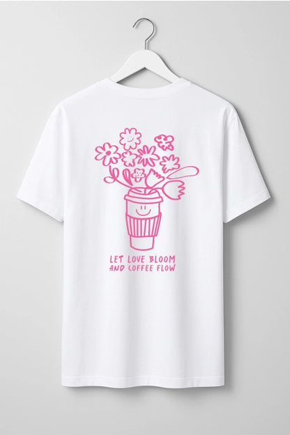 Damen T-Shirt "Let love Bloom"