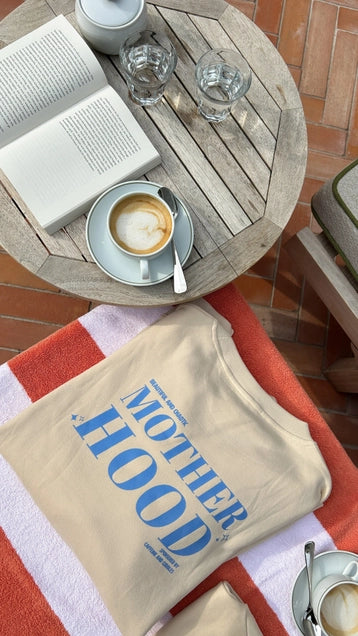 Sweater "Motherhood" Blau