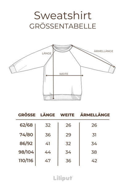 Sweatshirt flieder Mini