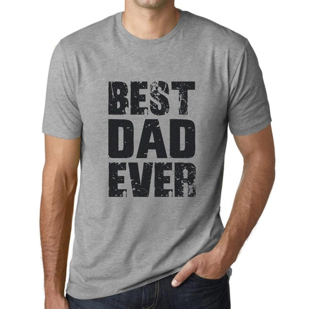 Herren T-Shirt "Best Dad Ever" grau