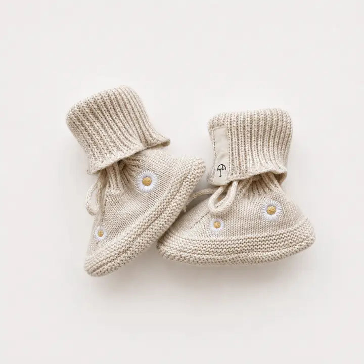 Baby-Booties Blume