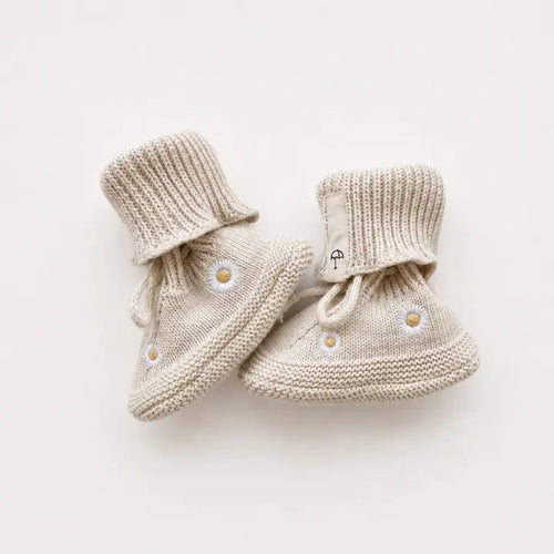 Baby-Booties Blume