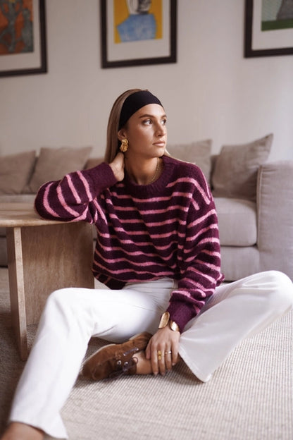 Damen Pullover Maille