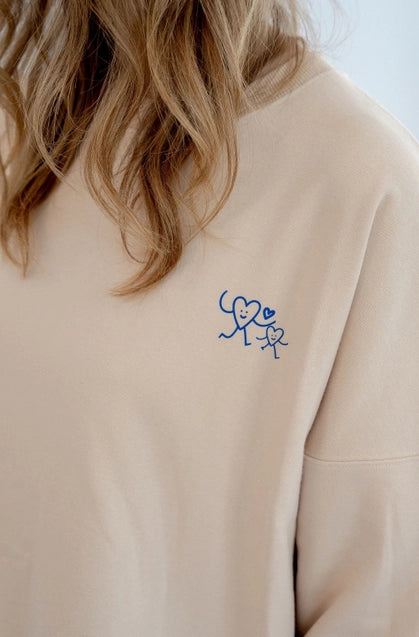 Damen Mum "Always Running Late" Sweatshirt