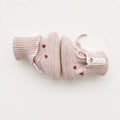 Baby-Booties - Babyrosa Herz
