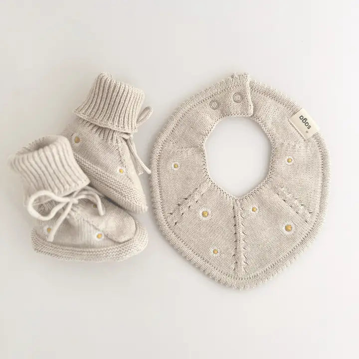 Baby-Booties Blume