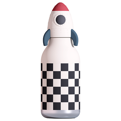 ASOBU Bestie Trinkflasche Rakete