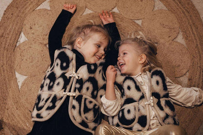 Mini Wollweste - Yin Yang