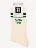 Herrensocken "DADDY LOVE" Grün