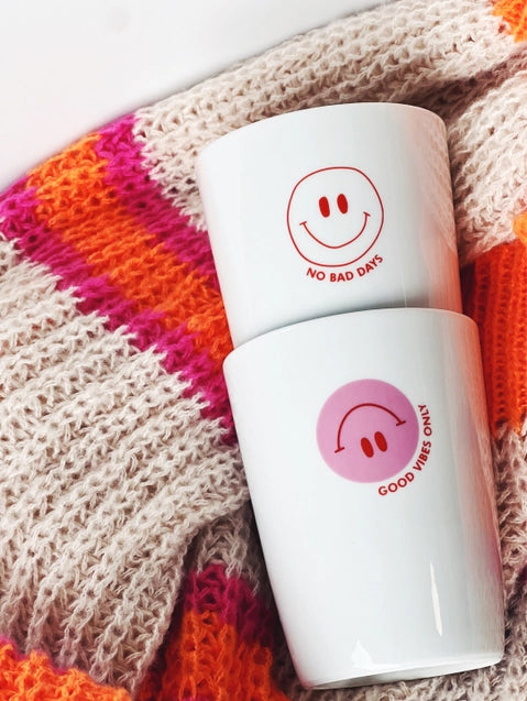 Becher Tasse "Smiley"