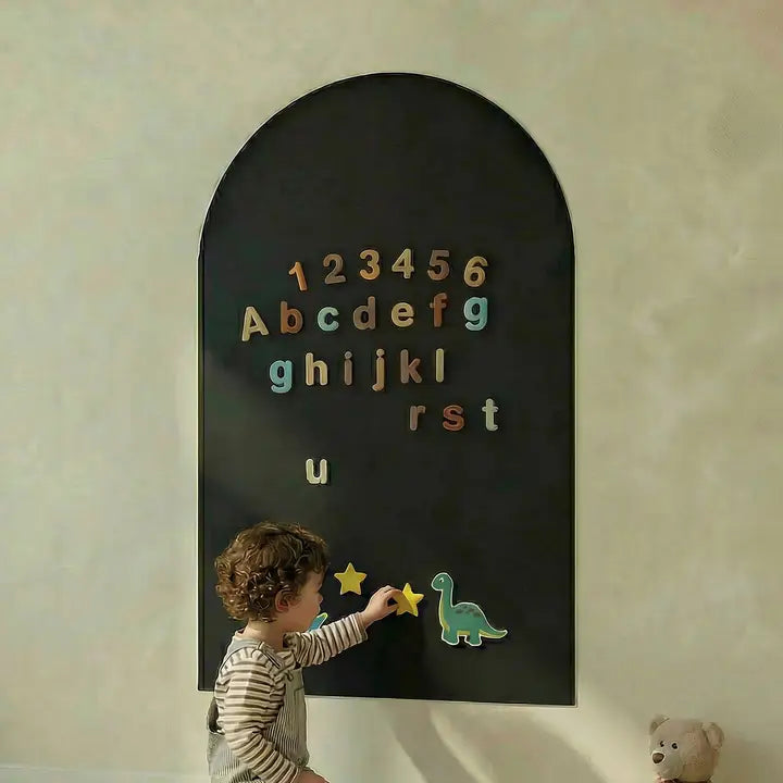 Magnettafel für Kinder schwarz