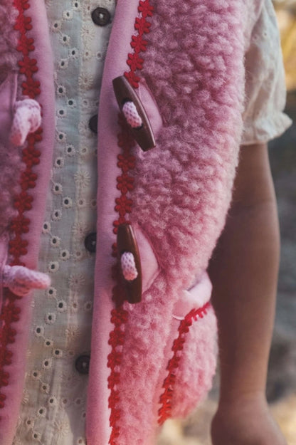 Wollweste Pink Kids