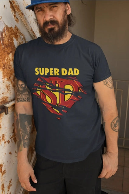 Herren-T-Shirt "Super Dad" Superheld