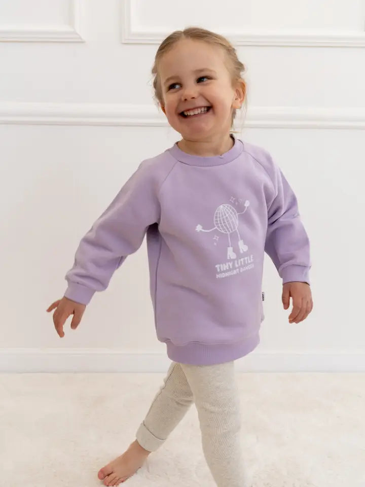 Mini Midnight Dancer Sweat flieder