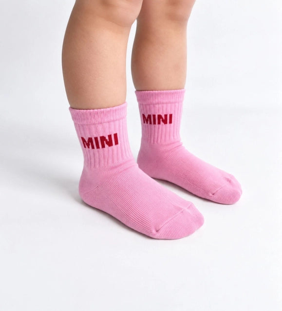 MINI Socken Pink (Partnerlook mit Mom)