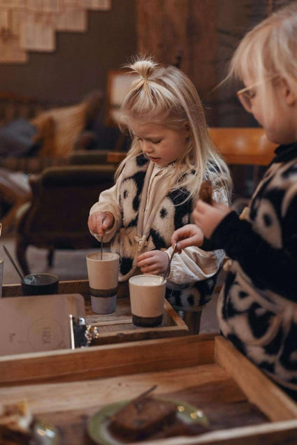 Mini Wollweste - Yin Yang