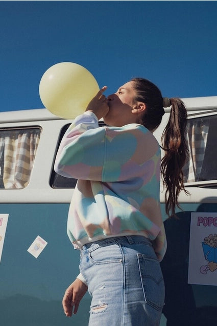 Oversize Sweatshirt pastell