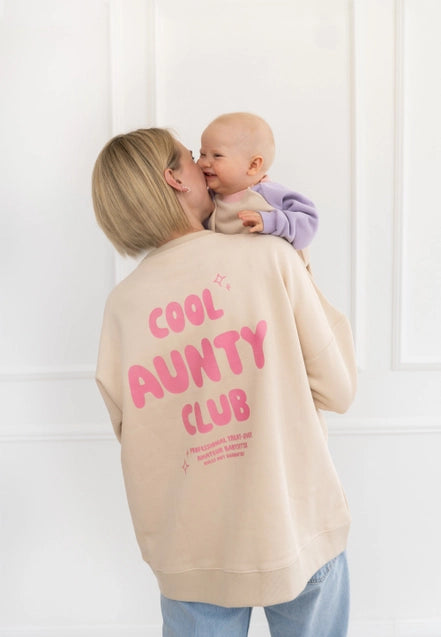 Sweatshirt beige Cool Aunty Club