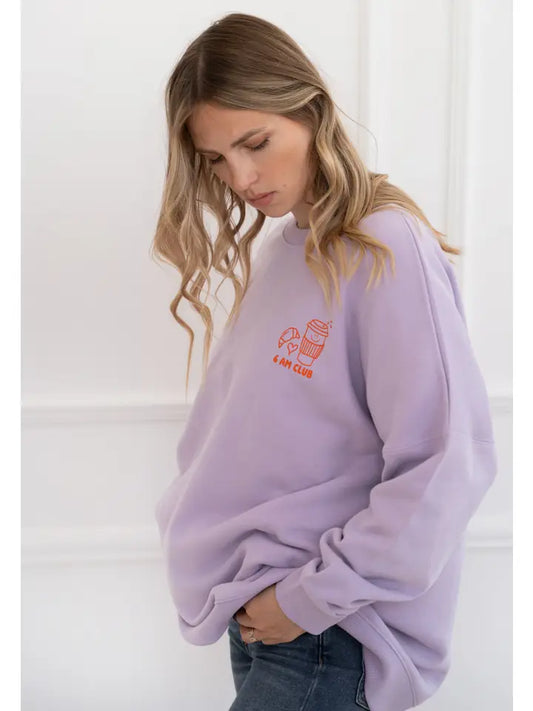 Sweatshirt flieder Mum