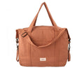 Wickeltasche braun