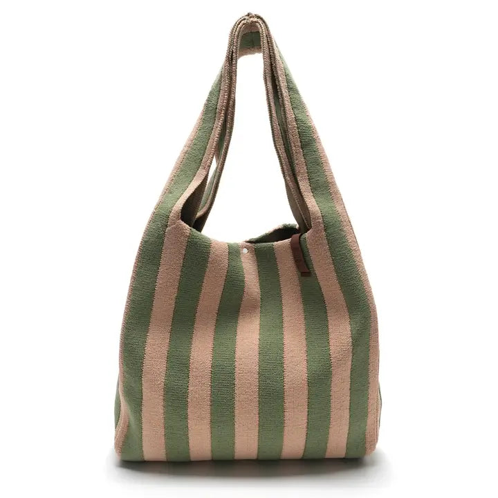 Stofftasche khaki/beige