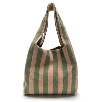 Stofftasche khaki/beige